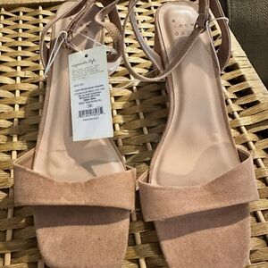 A New Day Women's Blush Sandals